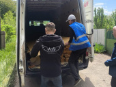 Постраждалі мешканці громади отримали будівельні матеріали