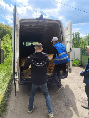 Постраждалі мешканці громади отримали будівельні матеріали Постраждалі мешканці громади отримали будівельні матеріали