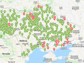 В Украине создали онлайн-карту работающих продовольственных магазинов