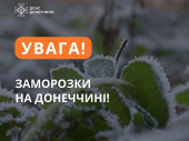 На Донеччині прогнозують заморозки: оголошено помаранчевий рівень небезпеки