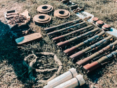 В Дружковке нашли схрон боеприпасов