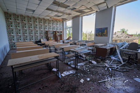 Більше 700 освітніх закладів Донеччини пошкоджені за час повномасштабної війни Більше 700 освітніх закладів Донеччини пошкоджені за час повномасштабної війни