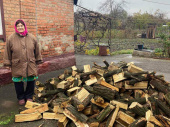 Мешканцям Дружківки почали надходити дрова від держави
