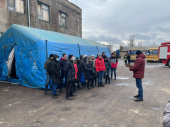 Отработали действия при ЧС: В Донецкой области прошли учения