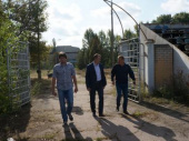 Мэр Дружковки проинспектировал объекты, находящиеся на реконструкции (фото, видео)