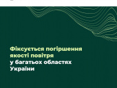 На Донеччину рухається пил, який вітром несе з Каспійської низовини