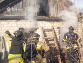У Дружківці горів приватний будинок 