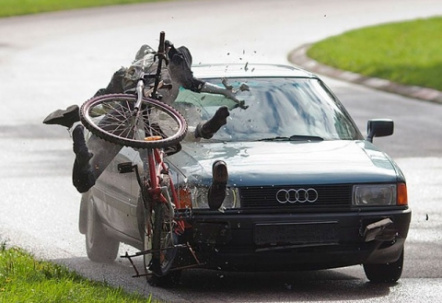 Велосипедисты на дороге тоже несут ответственность