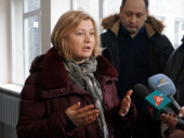 Народный депутат Ирина Геращенко побывала в Дружковке с инспекцией