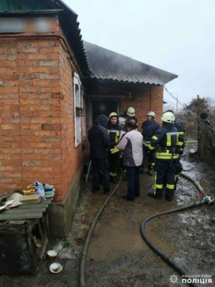 В Дружковке при пожаре погибла пенсионерка