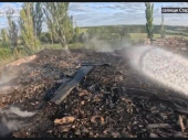 Старорайське: рятувальники ліквідували пожежу на одному з підприємств, що виникла внаслідок обстрілу