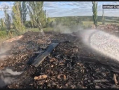 Старорайське: рятувальники ліквідували пожежу на одному з підприємств, що виникла внаслідок обстрілу
