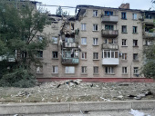 Під час обстрілу Дружківки 18 вересня пошкоджений багатоквартирний будинок