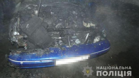 В Луганской области сожгли автомобиль антикоррупционеру 