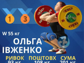Спортсменка з Дружківки завоювала золото та бронзу на чемпіонаті Європи з важкої атлетики