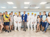 Студенты аграрного техникума ЛНАУ увидели лучшие предприятия Донецкой области