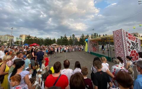 Как Дружковка отпраздновала День Независимости Украины