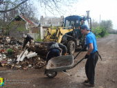 У Дружківці продовжують ліквідовувати наслідки обстрілів 