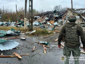 В Олексієво-Дружківці зруйнований будинок і гараж