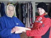 Банк одягу в Дружківці продовжує допомагати переселенцям
