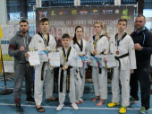 Спортсмены Дружковки выступили на всеукраинской гимназиаде по тхэквондо