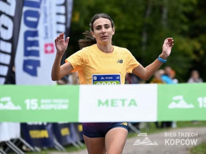 Легкоатлетка з Дружківки Вікторія Калюжна виграла забіг у Кракові
