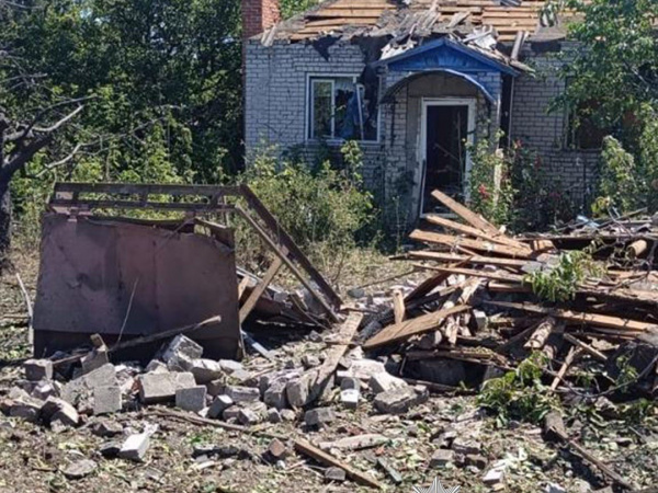 У Дружківці пошкоджено приватний будинок