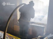 Удар по житловому кварталу Дружківки: рятувальники загасили пожежу