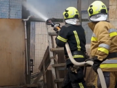 Рятувальники ліквідували пожежу господарчої споруди в Олексієво-Дружківці