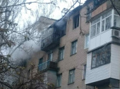 В Дружковке, из-за скопившегося мусора, сгорела квартира