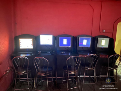В Дружковке прикрыли еще один зал игровых автоматов